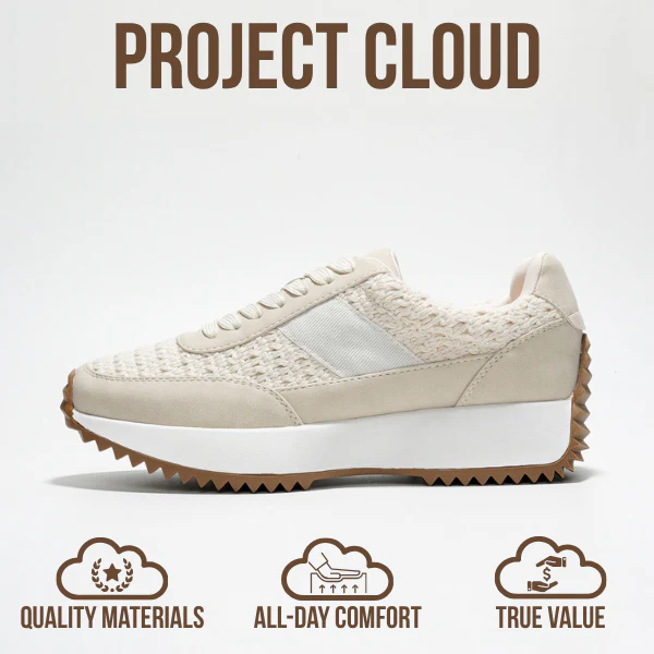 Project Cloud Women's | Memory Foam Fashion Sneakers | Lightweight | Non-Slip - Serena - Image 16