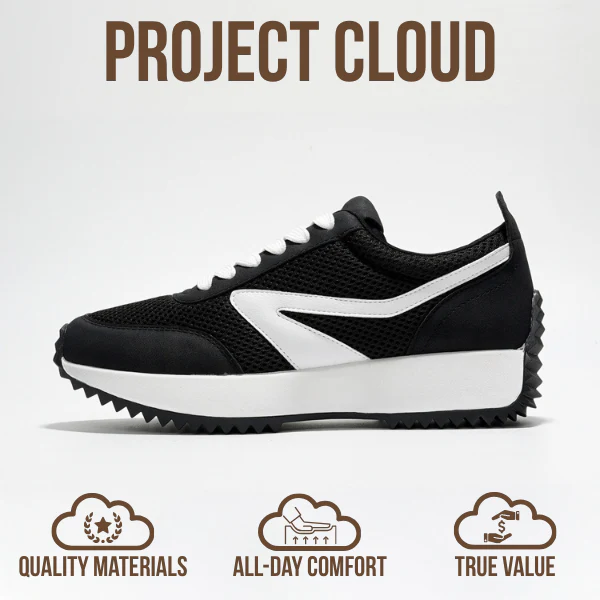 Project Cloud Women's | Memory Foam Fashion Sneakers | Lightweight | Non-Slip - Serena - Image 28