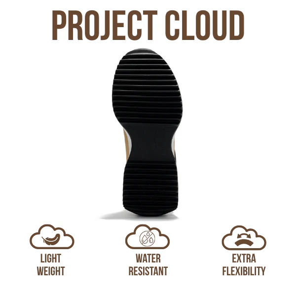 Project Cloud Women's | Memory Foam Fashion Sneakers | Lightweight | Non-Slip - Serena - Image 5