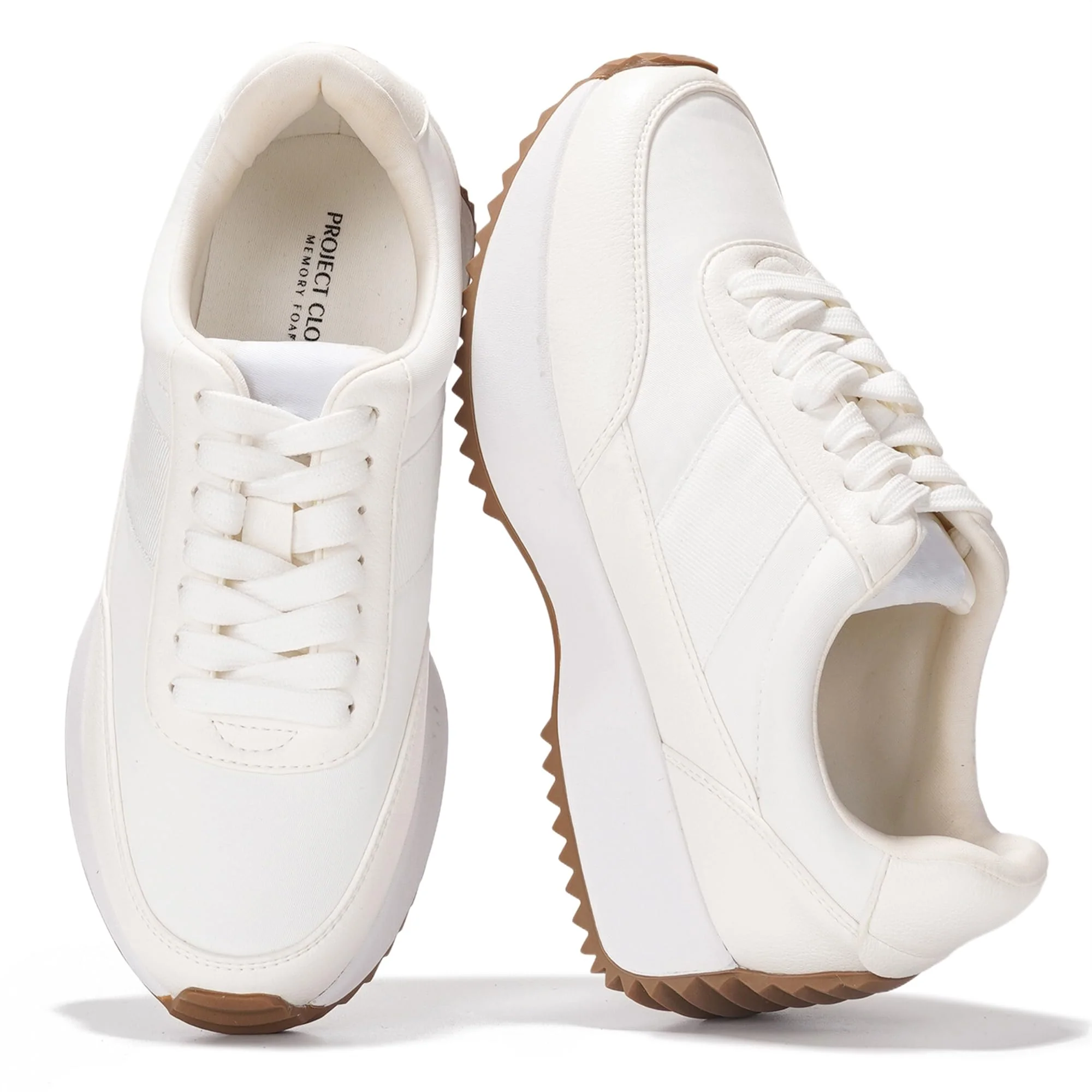 Project Cloud Women's | Memory Foam Fashion Sneakers | Lightweight | Non-Slip - Serena - Image 7