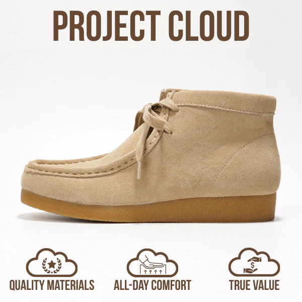 Project Cloud Women's | 100% Genuine Suede Ankle Boots | ProjectPlush | Non-Slip - Wally Boot - Image 12