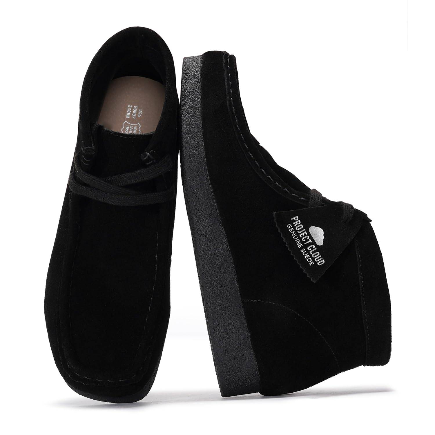 Project Cloud Women's | 100% Genuine Suede Ankle Boots | ProjectPlush | Non-Slip - Wally Boot - Image 15