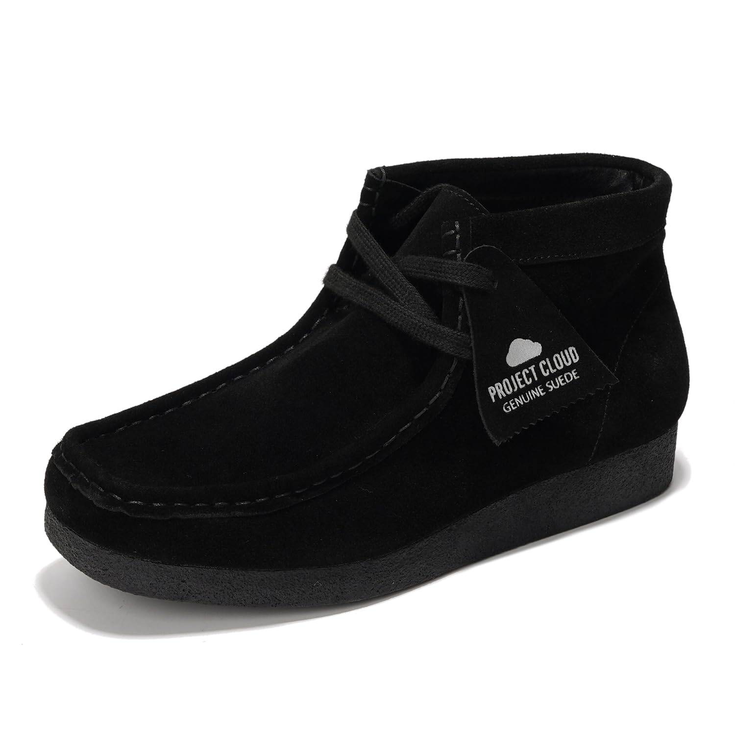 Project Cloud Women's | 100% Genuine Suede Ankle Boots | ProjectPlush | Non-Slip - Wally Boot - Image 16