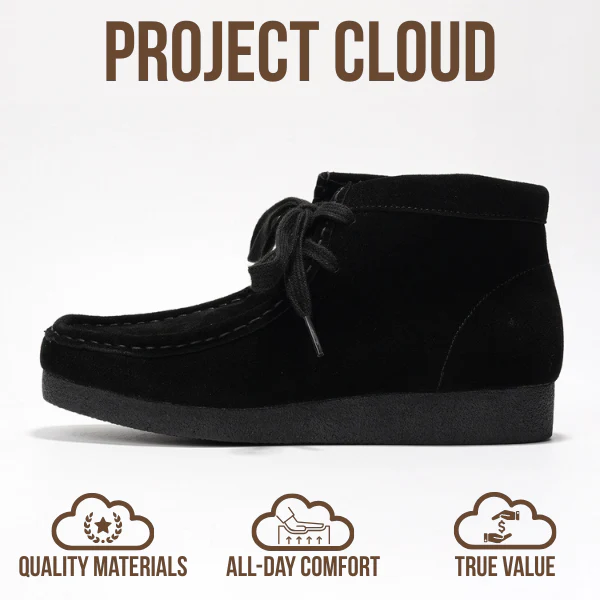 Project Cloud Women's | 100% Genuine Suede Ankle Boots | ProjectPlush | Non-Slip - Wally Boot - Image 18