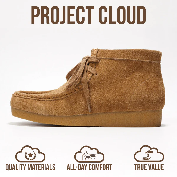 Project Cloud Women's | 100% Genuine Suede Ankle Boots | ProjectPlush | Non-Slip - Wally Boot - Image 22