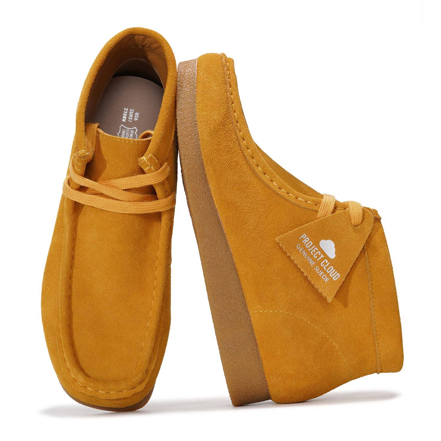 Project Cloud Women's | 100% Genuine Suede Ankle Boots | ProjectPlush | Non-Slip - Wally Boot - Image 3