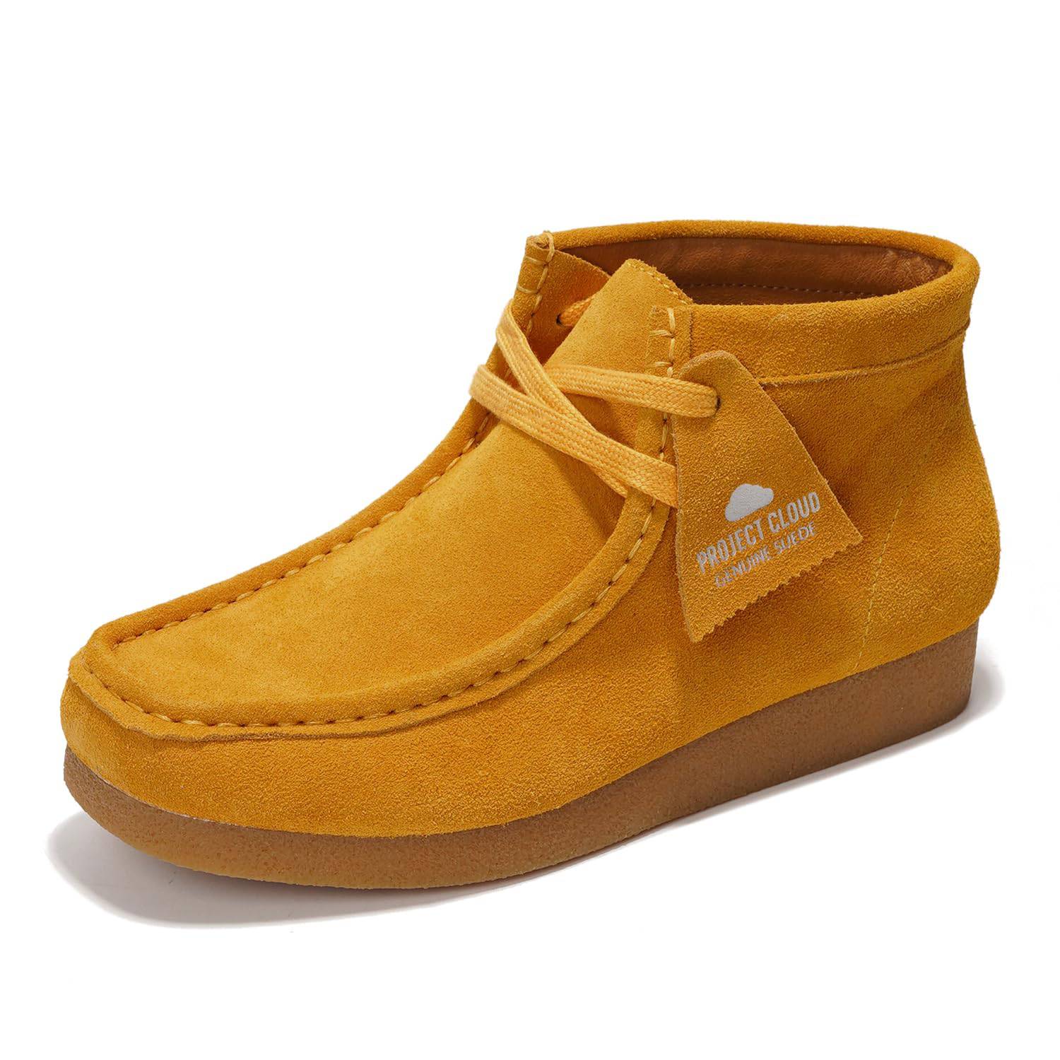 Project Cloud Women's | 100% Genuine Suede Ankle Boots | ProjectPlush | Non-Slip - Wally Boot - Image 4