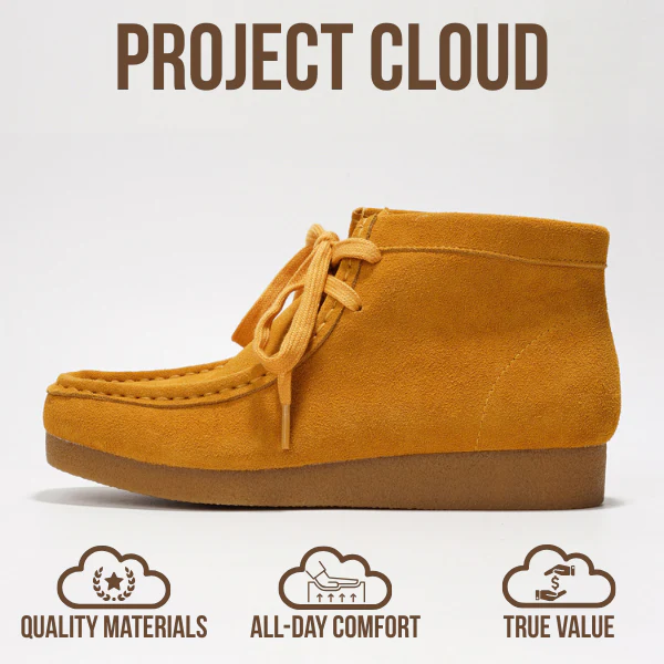 Project Cloud Women's | 100% Genuine Suede Ankle Boots | ProjectPlush | Non-Slip - Wally Boot - Image 6