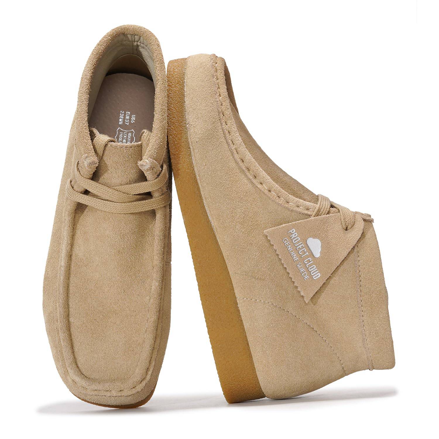 Project Cloud Women's | 100% Genuine Suede Ankle Boots | ProjectPlush | Non-Slip - Wally Boot - Image 9