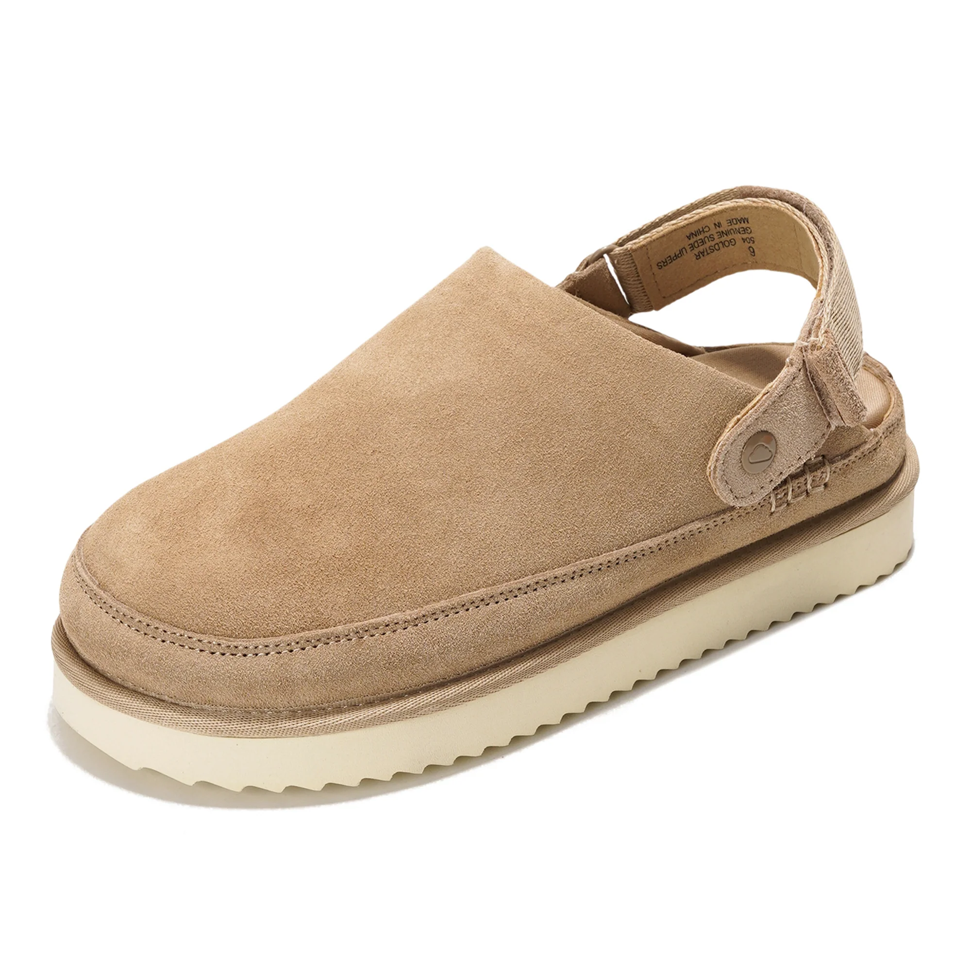 Project Cloud Women's | Genuine Suede Clogs for Women | Memory Foam | Lightweight | Non-Slip - Goldstar - Image 20