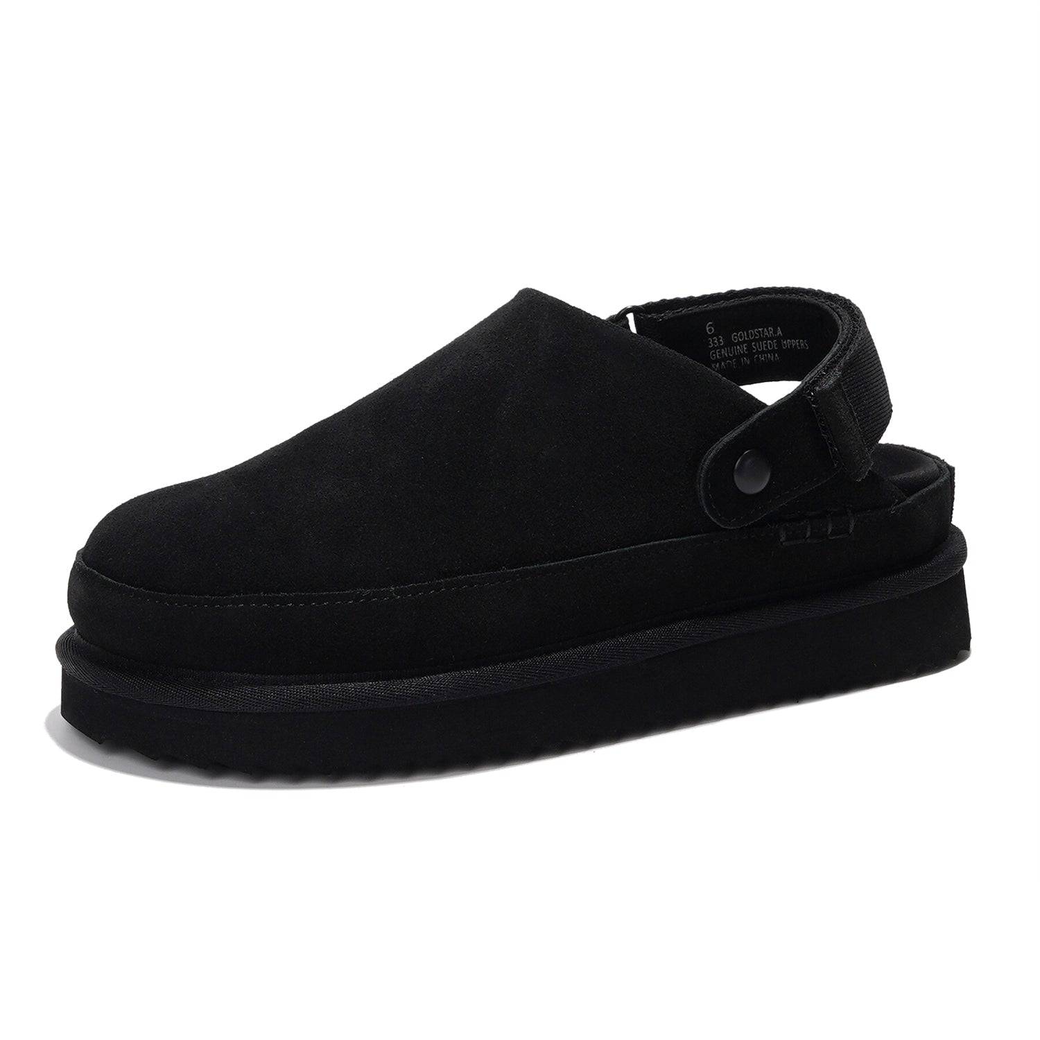 Project Cloud Women's | Genuine Suede Clogs for Women | Memory Foam | Lightweight | Non-Slip - Goldstar - Image 25