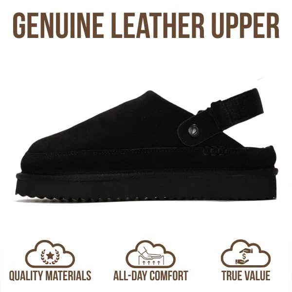 Project Cloud Women's | Genuine Suede Clogs for Women | Memory Foam | Lightweight | Non-Slip - Goldstar - Image 26