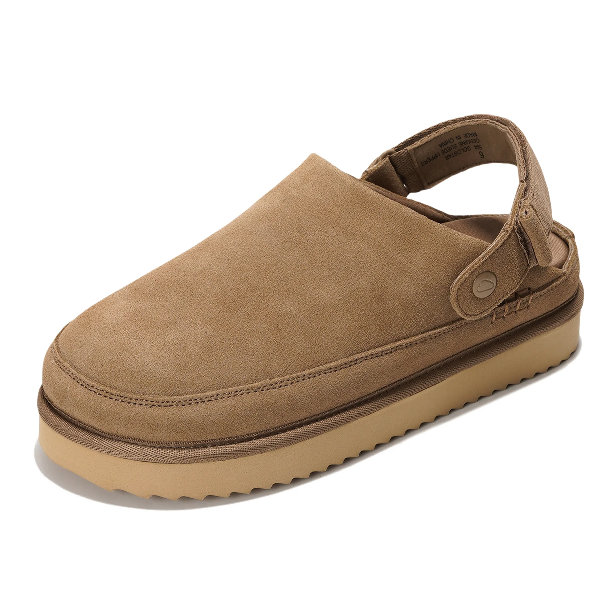 Project Cloud Women's | Genuine Suede Clogs for Women | Memory Foam | Lightweight | Non-Slip - Goldstar - Image 31