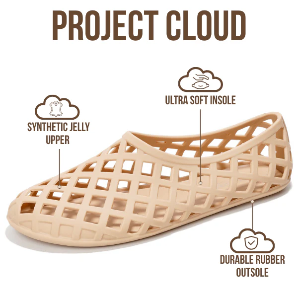 Project Cloud Women's | Waterproof Ballet Flats Shoes for Women | Lightweight | Non-Slip - Jellz - Image 20