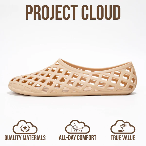 Project Cloud Women's | Waterproof Ballet Flats Shoes for Women | Lightweight | Non-Slip - Jellz - Image 21