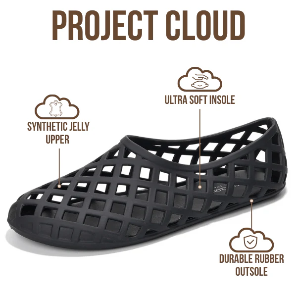 Project Cloud Women's | Waterproof Ballet Flats Shoes for Women | Lightweight | Non-Slip - Jellz - Image 32
