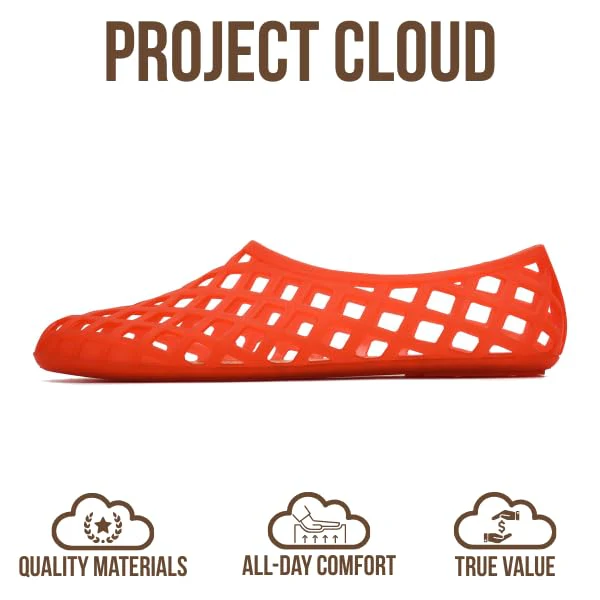 Project Cloud Women's | Waterproof Ballet Flats Shoes for Women | Lightweight | Non-Slip - Jellz - Image 4