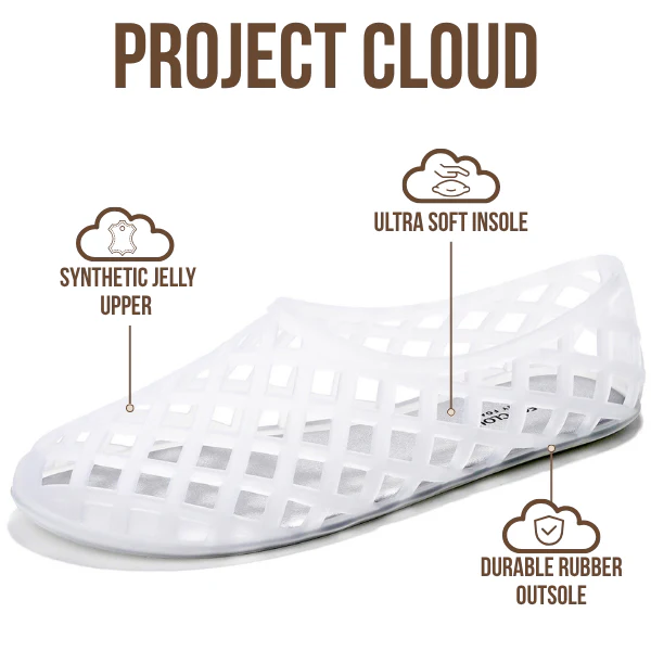 Project Cloud Women's | Waterproof Ballet Flats Shoes for Women | Lightweight | Non-Slip - Jellz - Image 44