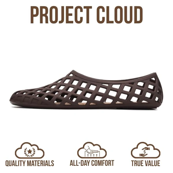 Project Cloud Women's | Waterproof Ballet Flats Shoes for Women | Lightweight | Non-Slip - Jellz - Image 51
