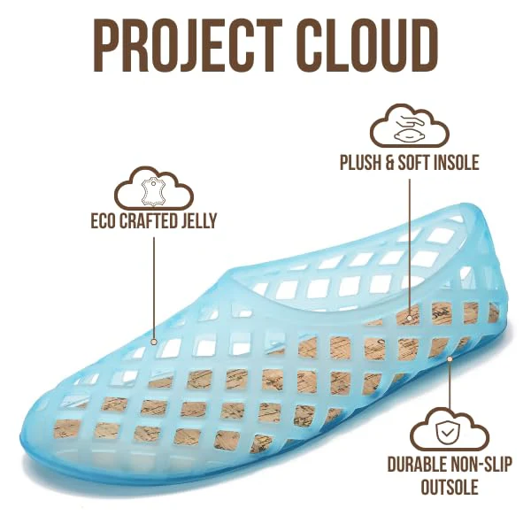 Project Cloud Women's | Waterproof Ballet Flats Shoes for Women | Lightweight | Non-Slip - Jellz - Image 55
