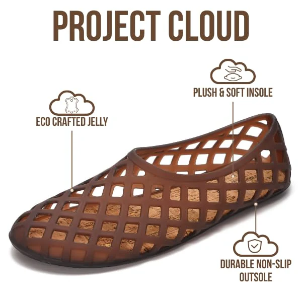 Project Cloud Women's | Waterproof Ballet Flats Shoes for Women | Lightweight | Non-Slip - Jellz - Image 60