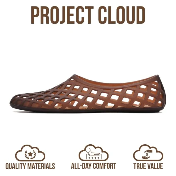Project Cloud Women's | Waterproof Ballet Flats Shoes for Women | Lightweight | Non-Slip - Jellz - Image 61