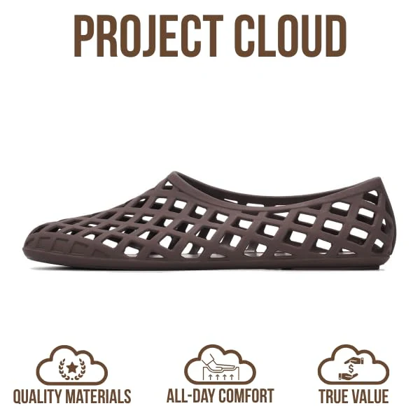 Project Cloud Women's | Waterproof Ballet Flats Shoes for Women | Lightweight | Non-Slip - Jellz - Image 66
