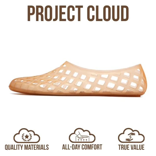 Project Cloud Women's | Waterproof Ballet Flats Shoes for Women | Lightweight | Non-Slip - Jellz - Image 76