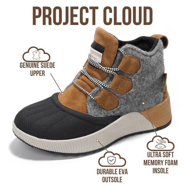 Project Cloud Women's | Waterproof Snow Boots | Memory Foam Insole | Non-Slip - Rhianon - Image 27