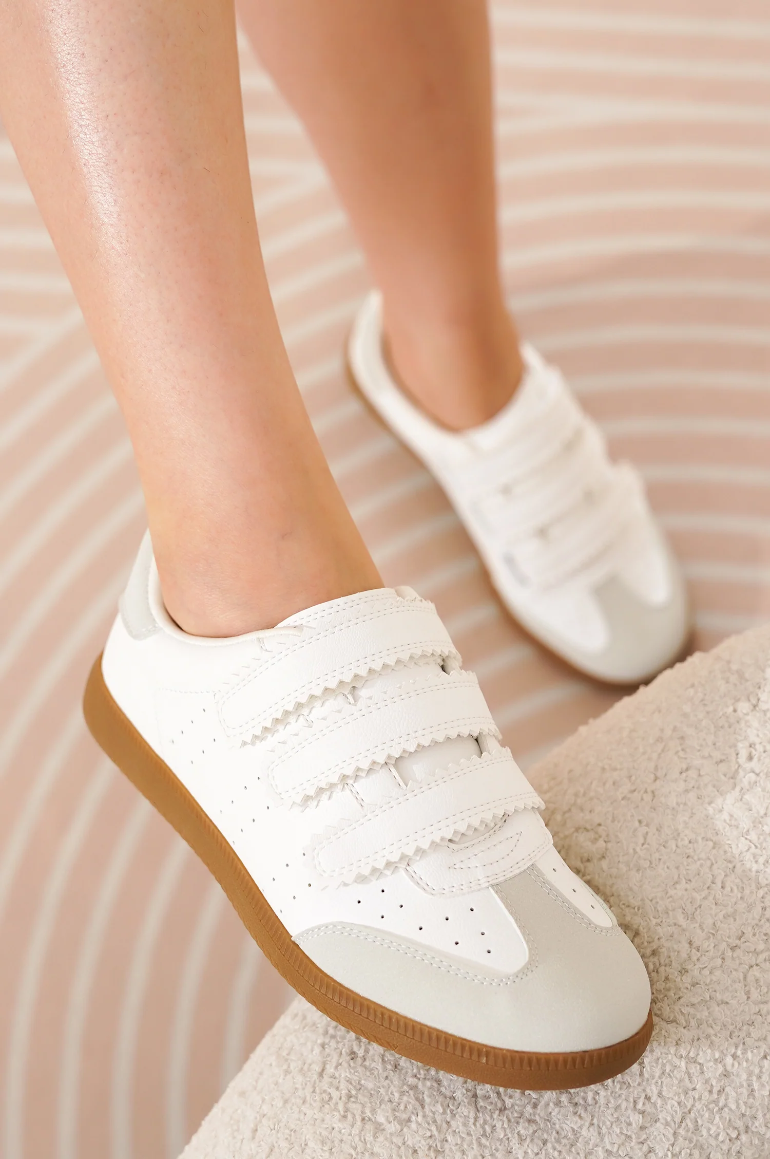 Project Cloud Women's | Eco-Leather Trendy Sneakers | Memory Foam Insole | Lightweight | Non-Slip - Ysabelle - Image 12