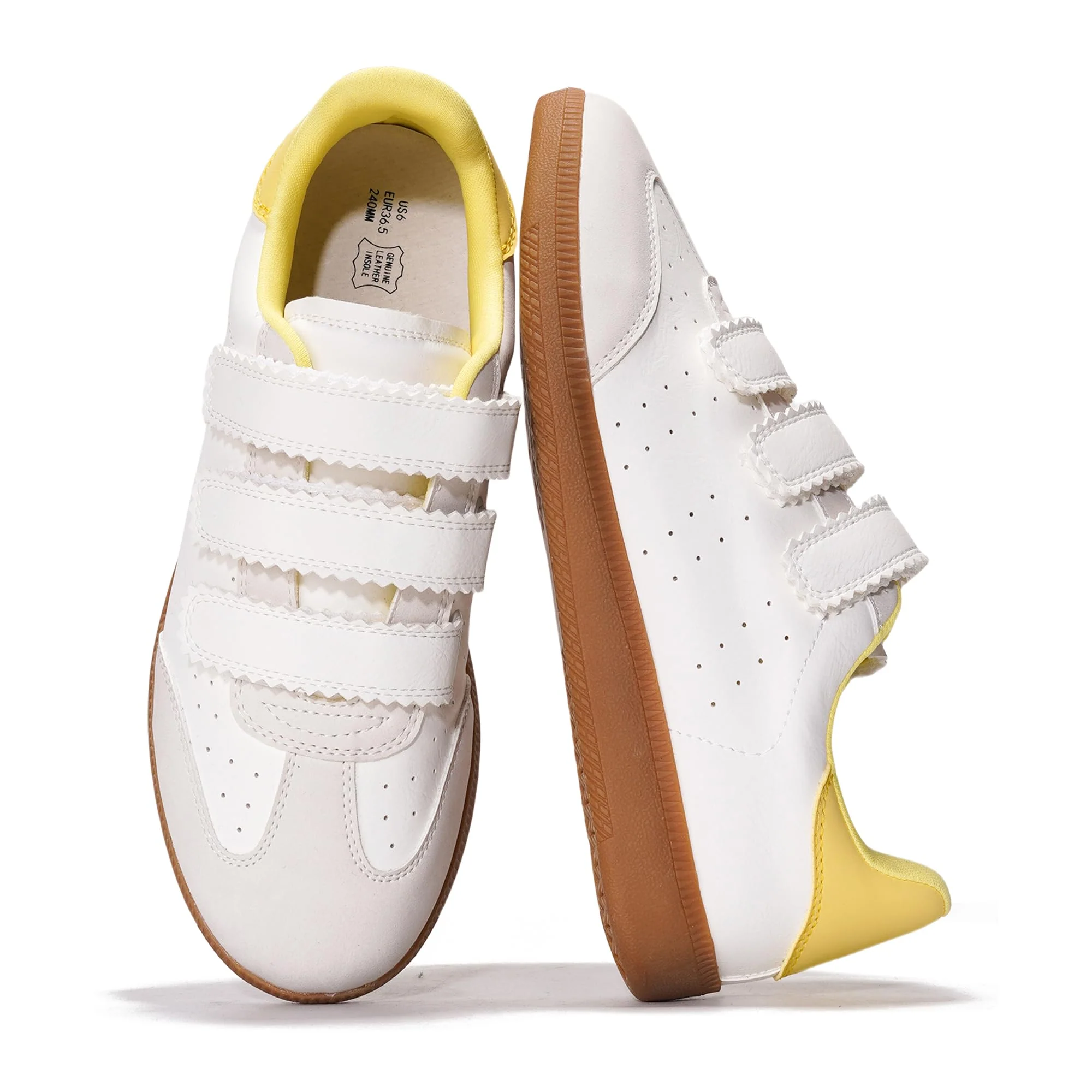 Project Cloud Women's | Eco-Leather Trendy Sneakers | Memory Foam Insole | Lightweight | Non-Slip - Ysabelle - Image 13