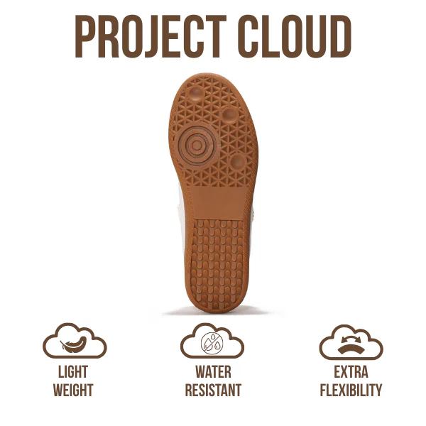 Project Cloud Women's | Eco-Leather Trendy Sneakers | Memory Foam Insole | Lightweight | Non-Slip - Ysabelle - Image 17