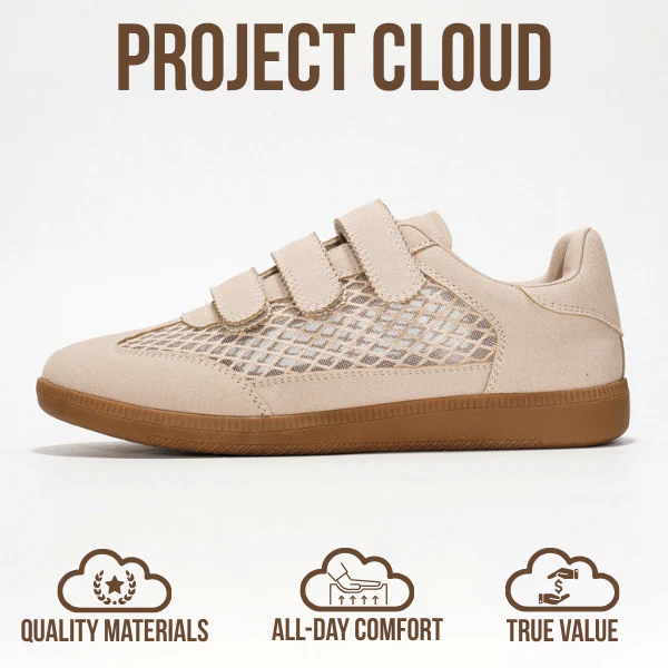 Project Cloud Women's | Eco-Leather Trendy Sneakers | Memory Foam Insole | Lightweight | Non-Slip - Ysabelle - Image 28