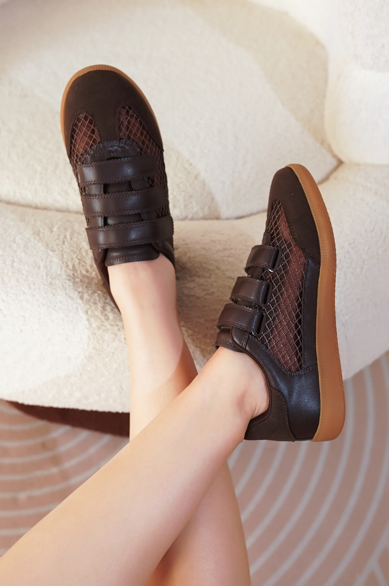 Project Cloud Women's | Eco-Leather Trendy Sneakers | Memory Foam Insole | Lightweight | Non-Slip - Ysabelle - Image 42