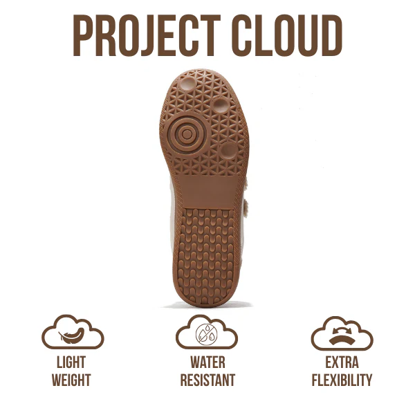 Project Cloud Women's | Eco-Leather Trendy Sneakers | Memory Foam Insole | Lightweight | Non-Slip - Ysabelle - Image 5