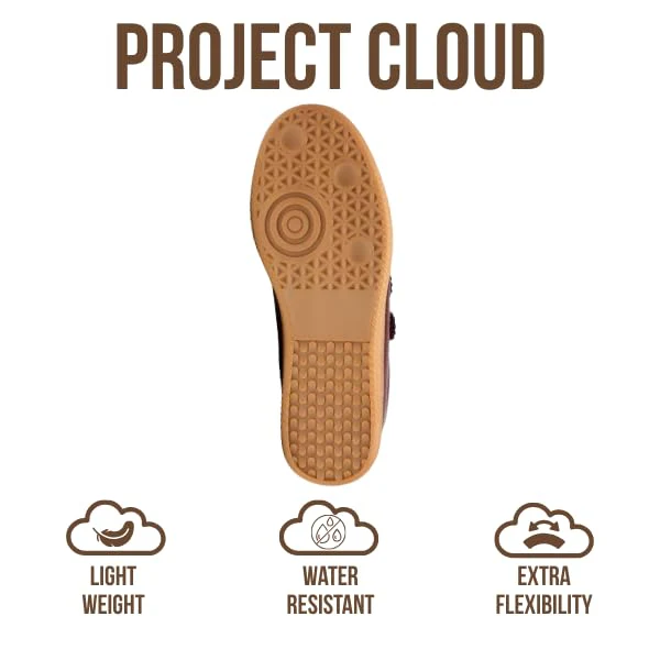 Project Cloud Women's | Eco-Leather Trendy Sneakers | Memory Foam Insole | Lightweight | Non-Slip - Ysabelle - Image 75